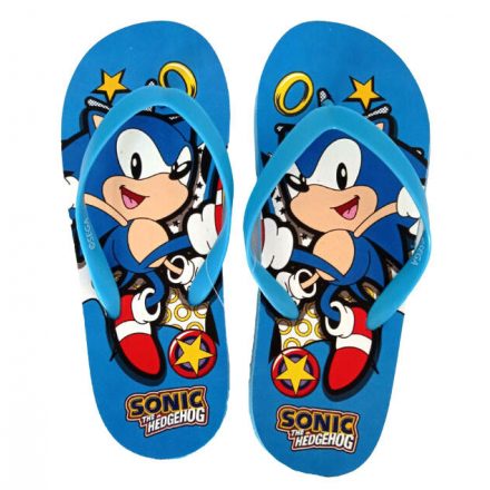 Sonic a sündisznó Sprinters gyerek papucs, Flip-Flop 33/34