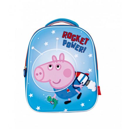 Peppa malac Rocket 3D hátizsák, táska 32 cm