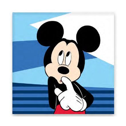 Disney Mickey Shy kéztörlő, arctörlő, törölköző 30x30cm