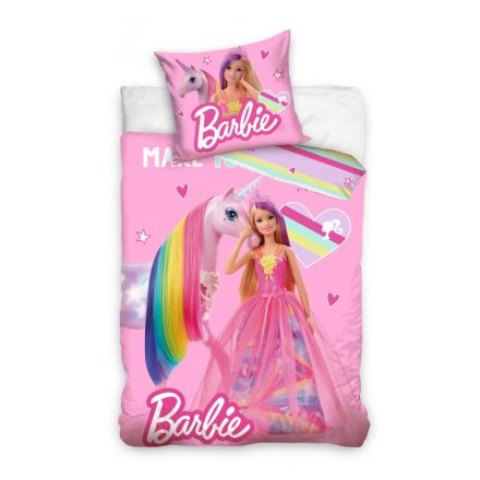 Barbie Princess ágyneműhuzat 140×200cm, 70×90 cm