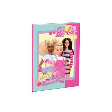 Barbie Happy Thoughts B/5 vonalas füzet 40 lapos