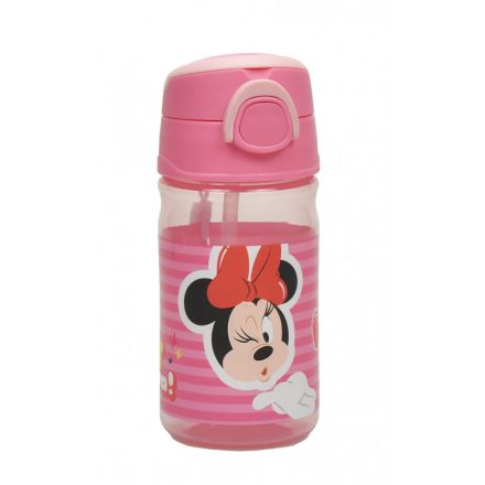 Disney Minnie Wink műanyag kulacs akasztóval 350 ml