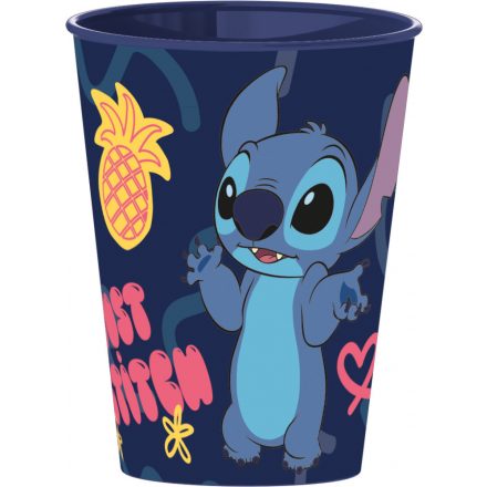 Disney Lilo és Stitch Palms pohár, műanyag 260 ml II. osztály